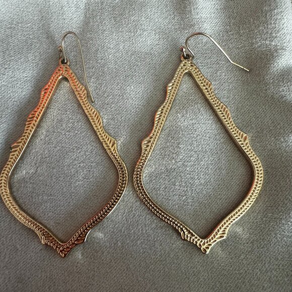 Kendra Scott Sophia Drop Earrings Rose Gold color - Picture 2 of 2